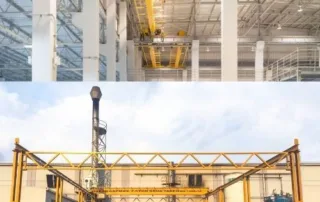 grúa puente vs grúa pórtico